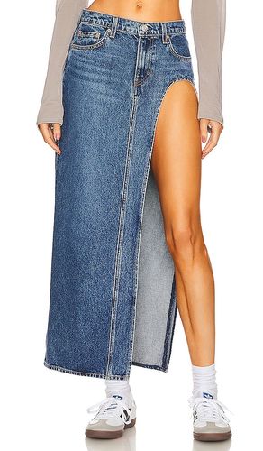 Blanca Maxi Skirt in Denim-Medium. - size 25 (also in 24, 26) - GRLFRND - Modalova