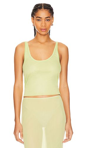 Camiseta tirantes double mesh en color verde talla L en - Green. Talla L (también en M) - GRLFRND - Modalova