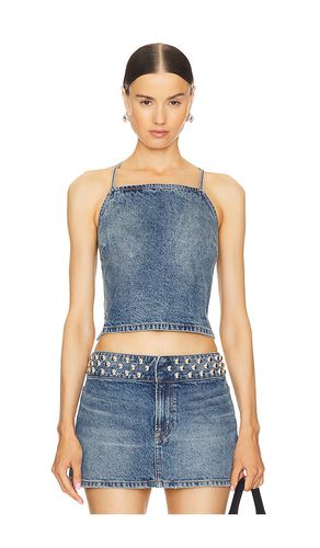 Yoli Cross Back Cami in Blue. - size L (also in M, S, XL, XS, XXS) - GRLFRND - Modalova