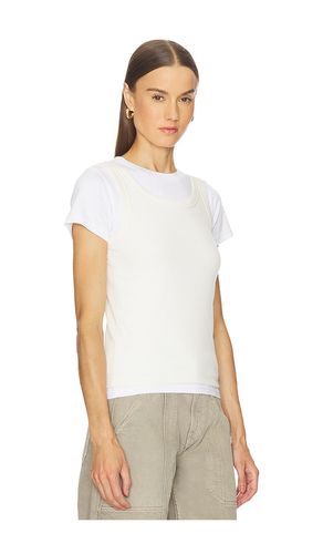 Layered Short Sleeve Tee in . Size S. Also in XS, XXS - GRLFRND - Modalova