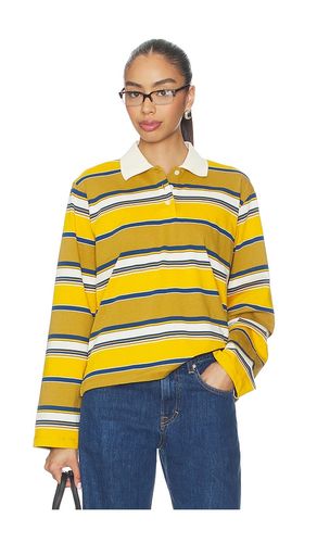 Long Sleeve Polo in Mustard,Tan. - size S (also in XS) - GRLFRND - Modalova