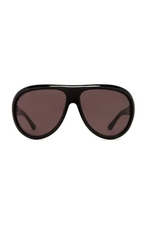 Gucci Round Sunglasses in Black - Gucci - Modalova