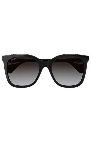 Gafas de sol soft en color talla all en - Black. Talla all - Gucci - Modalova