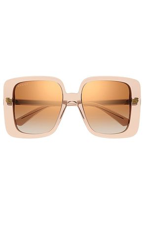 S Monocolor Butterfly Sunglasses in - Gucci - Modalova