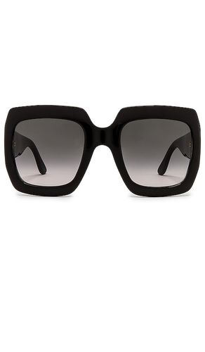 Pop web square sunglasses in color size all - Gucci - Modalova