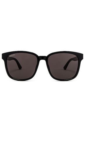 Lines Square Sunglasses in Black - Gucci - Modalova