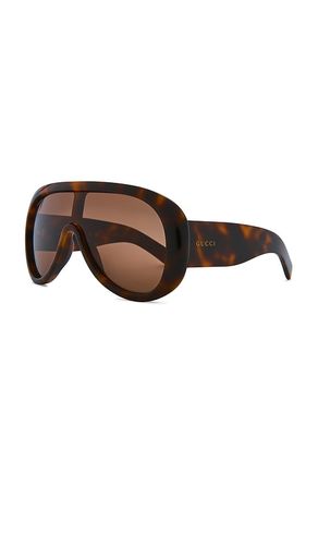 Gucci Aviator Sunglasses in Brown - Gucci - Modalova