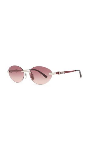 Gafas de sol en color plateado metálico talla all - Gucci - Modalova
