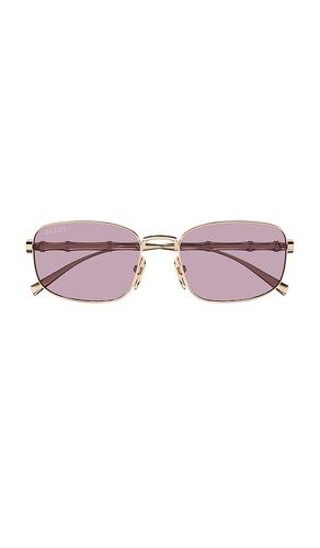 Rectangular Sunglasses in - Gucci - Modalova