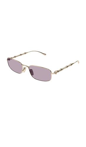 Gafas de sol en color rosado talla all - Gucci - Modalova