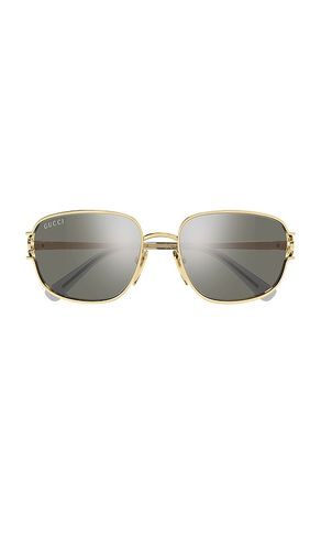 Rectangular Sunglasses in - Gucci - Modalova