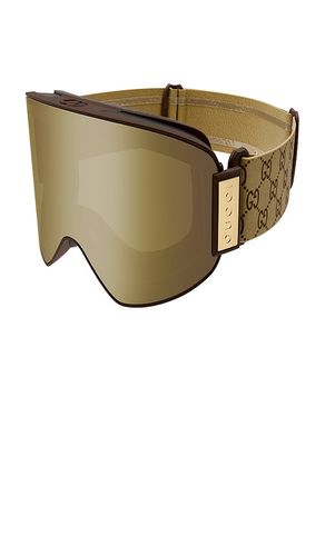 Gucci Ski Goggles in Brown - Gucci - Modalova