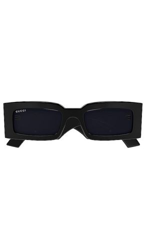 Generation Rectangular Sunglasses in Black - Gucci - Modalova