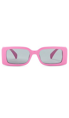 Chaise Longue Rectangular Sunglasses in - Gucci - Modalova