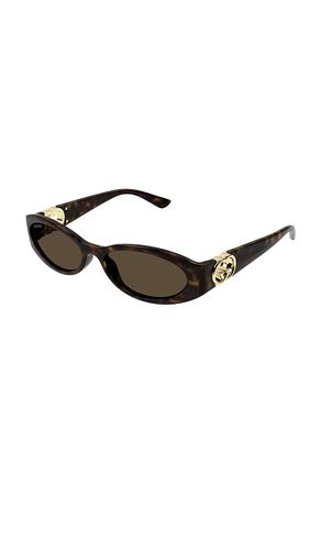Gucci SONNENBRILLE in Brown - Gucci - Modalova