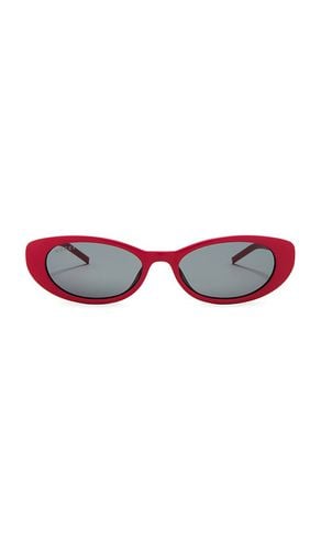 Gucci G String Sunglasses in Red - Gucci - Modalova