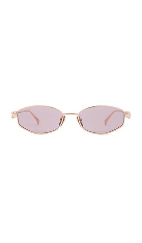 Oval Sunglasses in Metallic - Gucci - Modalova