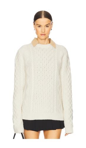 Allday Cable Crew Neck Sweater in Cashmere Blend in . Taglia M, S, XL, XS - Guest In Residence - Modalova