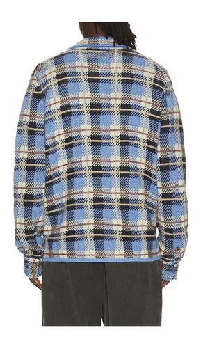 Plaid Work Shirt in Blue. - size L (also in M, S, XL/1X, XXL/2X) - Guest In Residence - Modalova