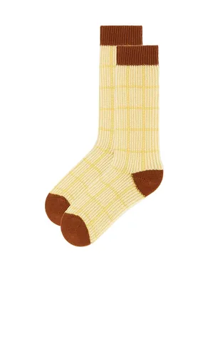 SOFT SOCK CHECKER in - Guest In Residence - Modalova