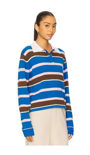 Cropped Stripe Rugby Sweater in . Size M. Also in S - Guest In Residence - Modalova