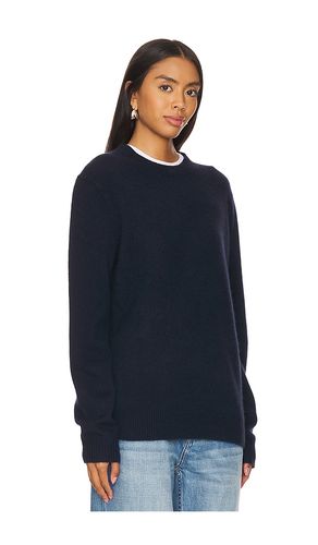 All Day Crew Sweater in Navy. - size L (also in M, S, XS) - Guest In Residence - Modalova