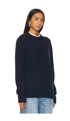 All Day Crew Sweater in Navy. - size S (also in XS) - Guest In Residence - Modalova