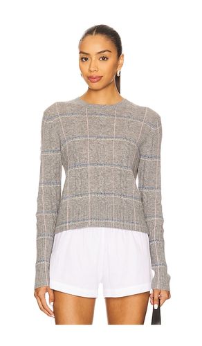 Shrunken Check Crew Sweater in . Taglia M. Also in XL - Guest In Residence - Modalova