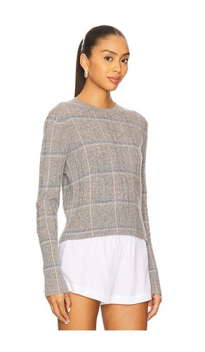 Shrunken Check Crew Sweater in . Size M. Also in XL - Guest In Residence - Modalova