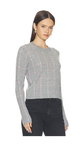 Shrunken Checker Crew Sweater in . Größe L. Also in M, S, XS - Guest In Residence - Modalova