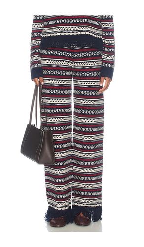 Western Stripe Pant in . Taglia L. Also in M, S, XS - Guest In Residence - Modalova