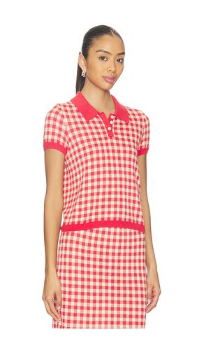 Gingham Shrunken Polo in . Size S. Also in XS - Guest In Residence - Modalova