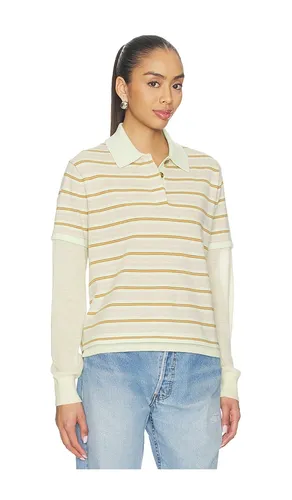 Layered Stripe Rugby in ,. Taglia M. Also in S - Guest In Residence - Modalova