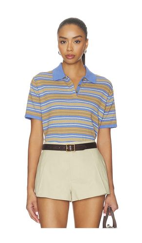 Short Sleeve Stripe Rugby Tee in . Size L. Also in S - Guest In Residence - Modalova