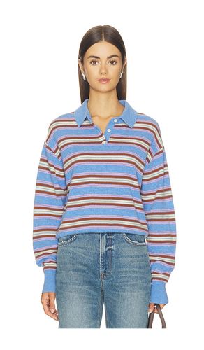 Collegiate Stripe Polo in . Size L. Also in S - Guest In Residence - Modalova