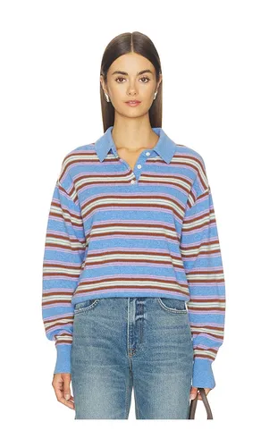 Collegiate Stripe Polo in . Size L. Also in S, XS - Guest In Residence - Modalova