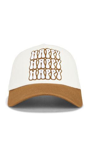 Stacked Bubble Logo Two Tone 5 Panel Hat in - Happy Caps - Modalova