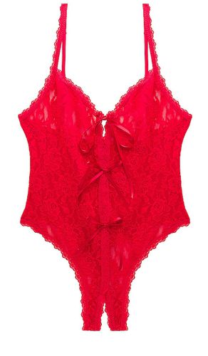 Racy Signature Lace Open Teddy in . - size L (also in M, S) - Hanky Panky - Modalova