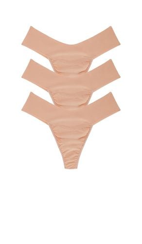 Natural Rise Thongs 3 Pack in . - size L (also in M, S) - Hanky Panky - Modalova