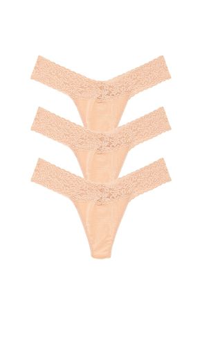 Multipacks Supima Cotton Low Thong 3 Packs in Nude - Hanky Panky - Modalova