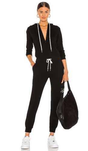 Supersoft Fleece Hooded Jumpsuit in . - size L (also in M, XL) - MONROW - Modalova