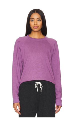 Jersey vintage fleece vintage raglan en color morado talla S en - Purple. Talla S (también en XS) - MONROW - Modalova