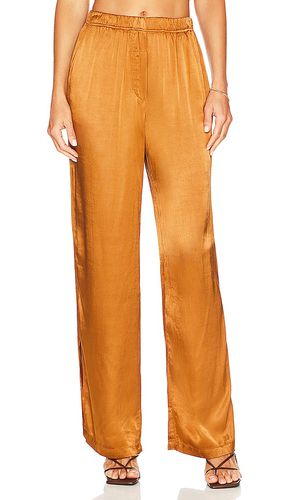 Pantalones silky en color marrón talla S en - Brown. Talla S (también en XS) - MONROW - Modalova