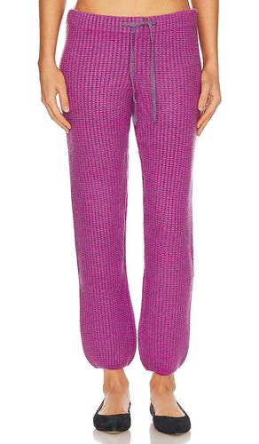 Pantalones deportivos de lana en color morado talla L en - Purple. Talla L (también en M, S, XL, XS) - MONROW - Modalova