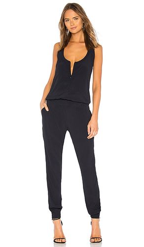 Crepe Jumpsuit in Blue. - size S (also in XS) - MONROW - Modalova