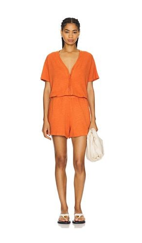 Super Soft Romper in Orange. - size M (also in L, S) - MONROW - Modalova