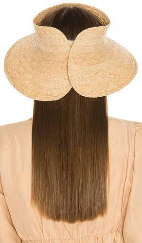 Roll Up Travel Visor in Tan - Hat Attack - Modalova
