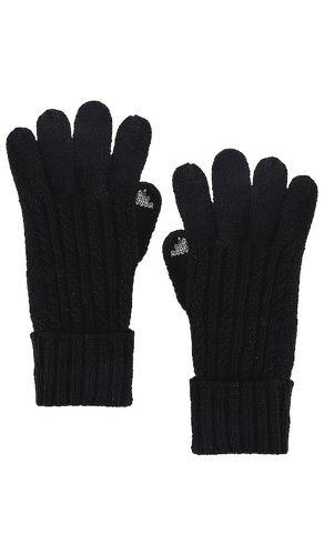 Cable Knit Touch Screen Glove in - Hat Attack - Modalova