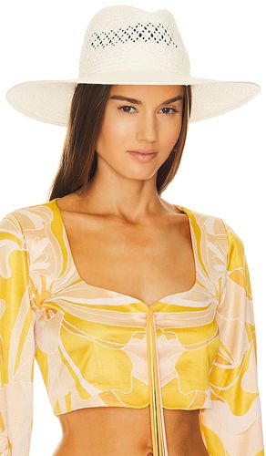 Luxe packable sun hat in color white size all - Hat Attack - Modalova