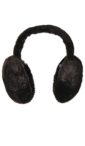 Oversized Faux Fur Earmuff in - Hat Attack - Modalova